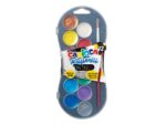 Acuarele Carioca Mettalic 12 cul/set + pensulă