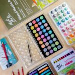 Acuarele metalizate Mont Marte 37 buc - imagine 3