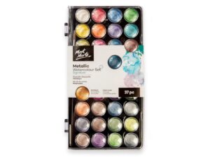 Acuarele metalizate Mont Marte 37 buc