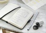 Ascuțitoare plastic simplă cu container mini grip 2001 gri Faber-Castell