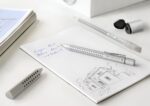 Ascuțitoare plastic simplă cu container mini grip 2001 gri Faber-Castell