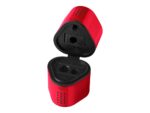 Ascuțitoare plastic triplă cu container grip 2001 roșie/albastră Faber-Castell
