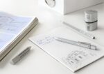 Ascuțitoare plastic triplă cu container grip 2001 gri Faber-Castell