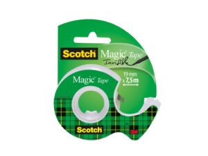 Bandă adezivă Scotch® Magic™ cu dispenser