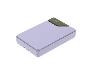 Baterie externă Tellur 10000mAh, USB-C + Lightning cabluri incorporate, QC3.0, PD, mov