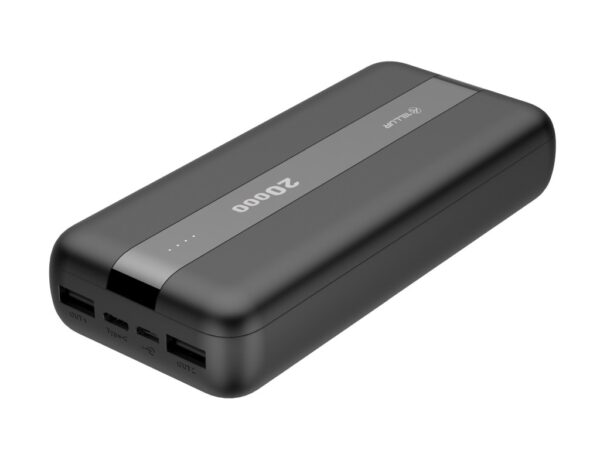 Baterie externă Tellur PBC203 20000mAh 2xUSB+Type-C+MicroUSB, negru