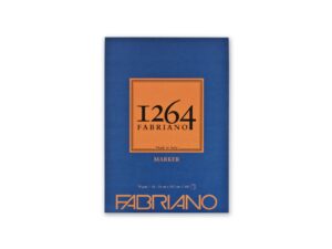 Bloc desen 1264 Marker, A4, 70gr, 100 file, fără spirală Fabriano