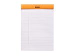 Blocnotes A5, capsat, 80 file, N°16, Rhodia Basic, orange