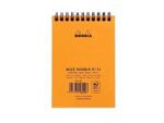 Blocnotes A6, spirală, 80 file, Rhodia Classic, orange