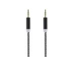 Cablu audio Tellur Basic jack 3.5mm, 1m, negru