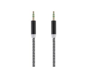 Cablu audio Tellur Basic jack 3.5mm, 1m, negru