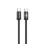 Cablu date și încărcare rapidă Tellur Minimalist USB-C to USB-C, 60 W, 1 m, negru