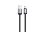 Cablu date și încărcare Tellur Minimalist USB to USB-C, 3 A, 1 m, negru