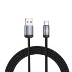 Cablu date și încărcare Tellur Minimalist USB to USB-C, 3 A, 1 m, negru