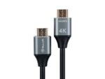 Cablu High Speed HDMI 2.0 Tellur, 4K, 18Gbps, tată-tată, Ethernet, aurit, 1.5m, negru