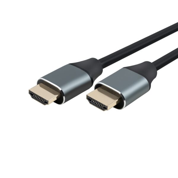 Cablu High Speed HDMI 2.0 Tellur, 4K, 18Gbps, tată-tată, Ethernet, aurit, 1.5m, negru