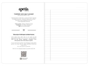 Caiet Aperta, Bonjour Madame Frog, A5, 48 file, 80g, Dictando