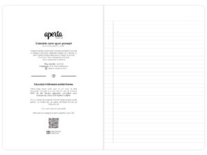 Caiet Aperta, Bufnița, A4, 48 file, 80g, Dictando