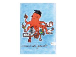 Caiet Aperta, Caracatița MIRCMAG, A5, 48 file, 80g, Dictando