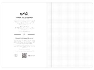 Caiet Aperta, Code, A4, 48 file, 80g, Matematică