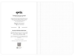 Caiet Aperta, Elefantul popicar, A4, 48 file, 80g, Matematică