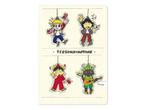 Caiet Aperta, Personifi Nations, A5, 48 file, 80g, Dictando