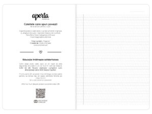 Caiet Aperta, Poppies, A5, 24 file, 90g, Tip 1