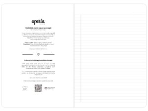 Caiet Aperta, Riga Crypto și Lapona Enigel, A4, 48 file, 80g, Dictando