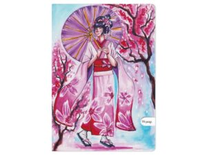 Caiet Aperta, Sakura blossom, A4, 48 file, 80g, Dictando