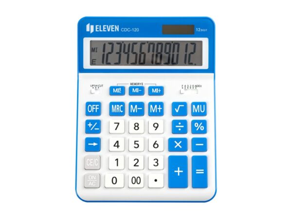 Calculator de birou 12 digiți, 206 x 155 x 35 mm, Eleven CDC120