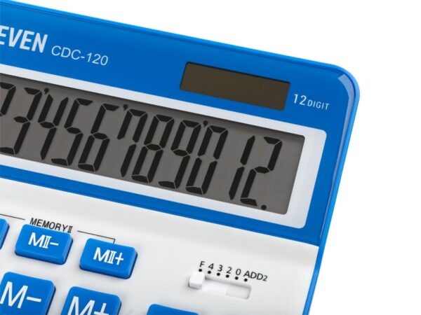 Calculator de birou 12 digiți, 206 x 155 x 35 mm, Eleven CDC120