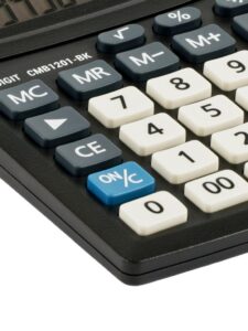 Calculator de birou 12 digiți, 137 x 102 x 31 mm, Eleven CMB1201-BK