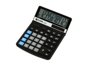 Calculator de birou 12 digiți, ecran rabatabil, 197 x 140 x 26 mm, Eleven TLT2348