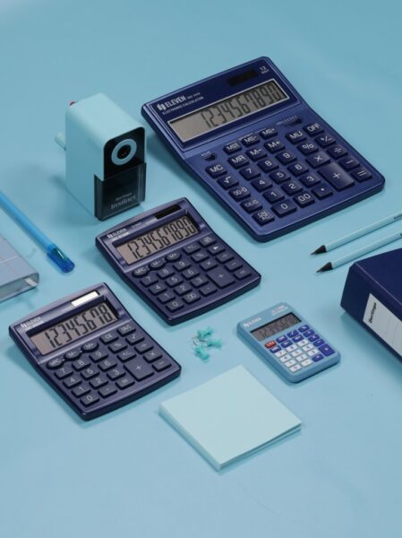 Calculator de birou 8 digiți, 120 x 105 x 21 mm, Eleven SDC-805