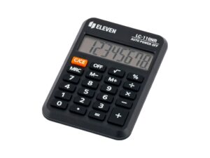 Calculator de buzunar 8 digiți, 88 x 58 x 11 mm, Eleven LC-110NR