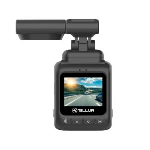 Cameră auto Tellur Dash Patrol DC2, FullHD 1080P, GPS, Black