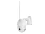 Cameră exterior WiFi Tellur Smart, 3MP, UltraHD, Autotracking, PTZ, Alb