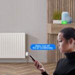 Cap termostatic WiFi Tellur Smart, RVSH1, LED, Alb