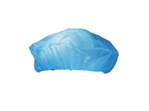 Capelină polipropilenă de unică folosință albastră 100/set