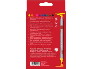 Carioca 2 capete Faber-Castell 10 culori/set