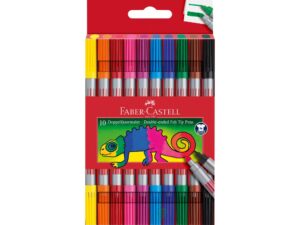 Carioca 2 capete Faber-Castell 10 culori/set