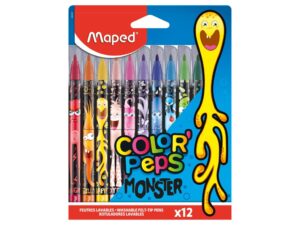 Carioca Maped Color'Peps Monster 12 culori/set