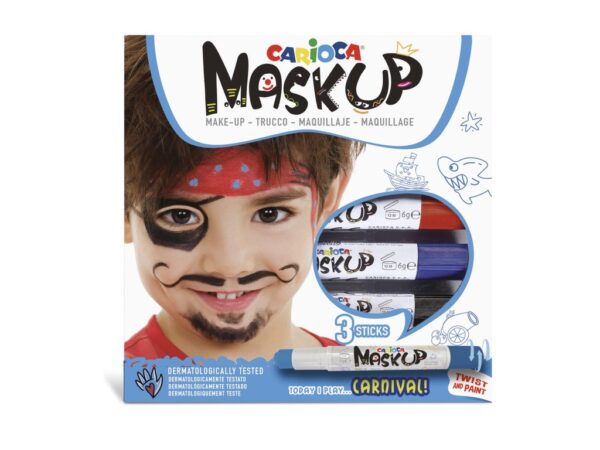 Carioca Mask-Up Carnival 3/set