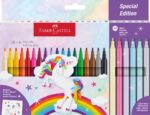 Carioca unicorni Faber-Castell 18 + 6 culori /set