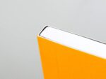Carnet nedatat A5+, 16 x 21 cm, 60 file, Rhodia Unlimited, orange