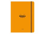 Carnet nedatat A5+, 16 x 21 cm, 60 file, Rhodia Unlimited, orange