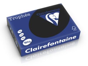 Carton negru Clairefontaine A4