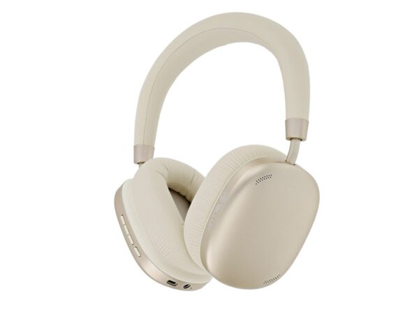 Căști Bluetooth Over-ear Tellur Shade, ANC, bej