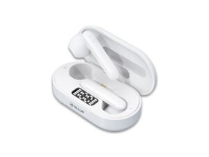 Căști Bluetooth Tellur Flip True Wireless, alb