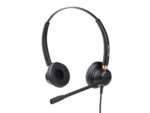 Căști cu fir call center Tellur Voice 520N, binaural, USB, negru